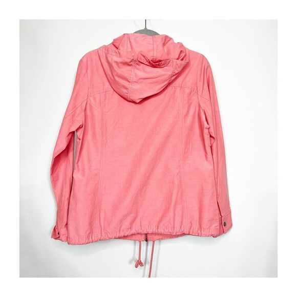 Columbia Jacket Womens Arch Cpe III Hooded UPF15 Salmon Pink Size Medium - Picture 3 of 8